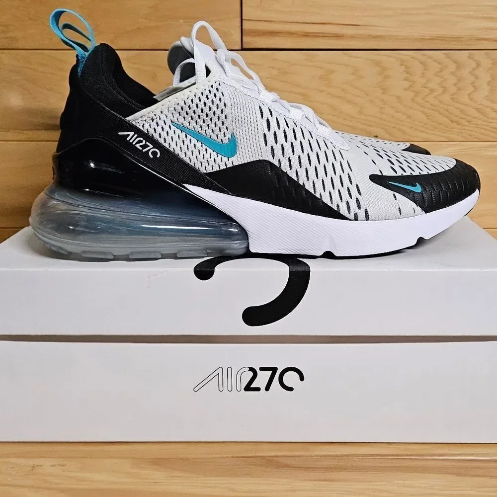 Nike Air Max 270 Dusty Cactus Black White Running Shoe Sneaker AH8050-001